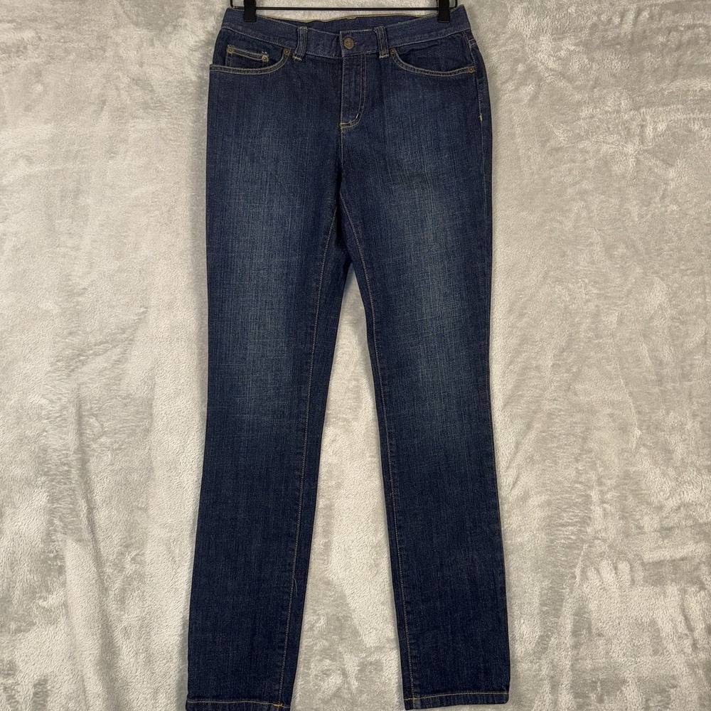 American Living‎ Revere Slim Leg Women's Sz 4 Dark wash Denim Jeans